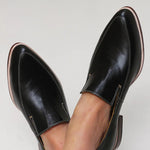 Zofia™ | Moccasin Patchwork Black by Nuala Dublin