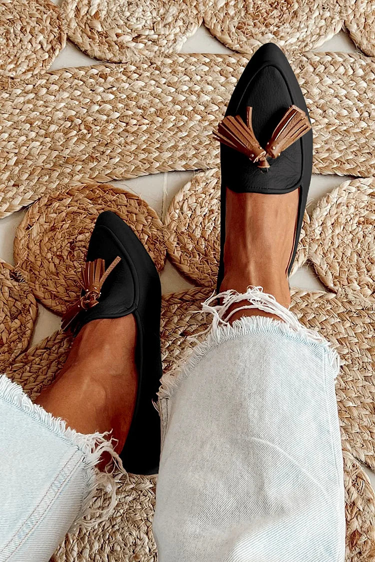 Vesperia - Modern Fringed Moccasin - View 2