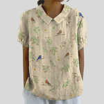 Floral Top Elegant Comfort S by Nuala Dublin
