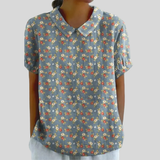 Floral Top Elegant Comfort S by Nuala Dublin