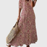Amalia | Vintage Boho Maxi Dress for Summer - View 4