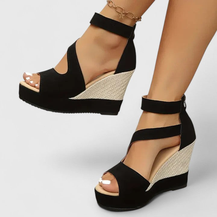 Aviana - Orthopaedic Wedge Sandals - View 3