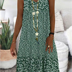 Ayla | Sleeveless V-Neck Dress - View 2