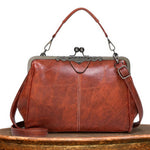 Lily™ | Vintage Leather Handbag by Nuala Dublin