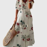 Amalia | Vintage Boho Maxi Dress for Summer - View 7
