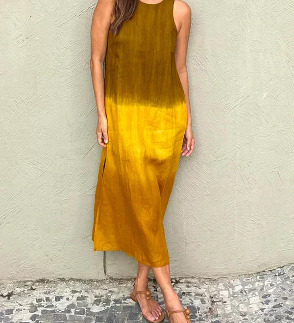 Heather - Casual Ombre Dress - View 6