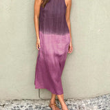 Heather - Casual Ombre Dress - View 8