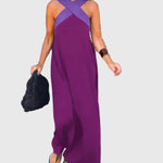 Elena | Elegant Flowing Maxi Dress - View 9