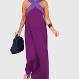 Elena | Elegant Flowing Maxi Dress - View 9