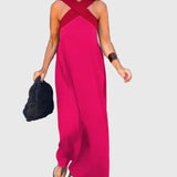 Elena | Elegant Flowing Maxi Dress - View 11