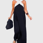 Elena | Elegant Flowing Maxi Dress - View 6