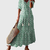 Amalia | Vintage Boho Maxi Dress for Summer - View 2