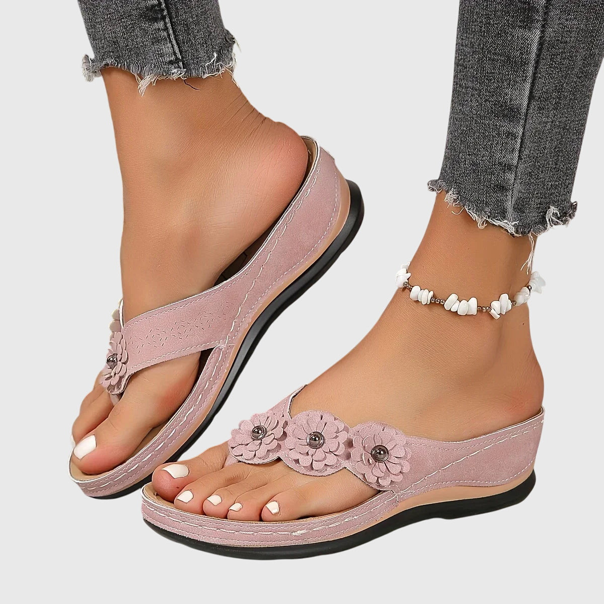 Asha - Elegant Orthopaedic Flip-Flops - View 6