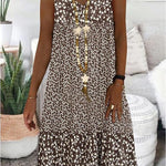 Ayla | Sleeveless V-Neck Dress - View 3