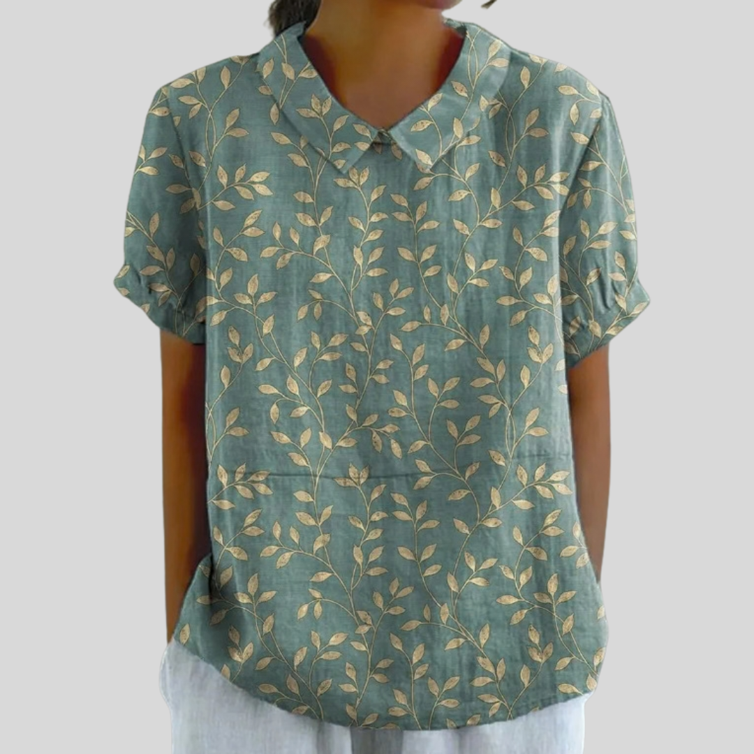 Floral Top Elegant Comfort S by Nuala Dublin