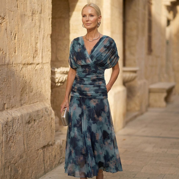 Luna | Elegant Blue Dress