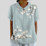 Floral Top Elegant Comfort S by Nuala Dublin