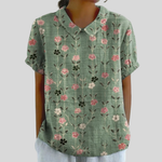 Floral Top Elegant Comfort S by Nuala Dublin