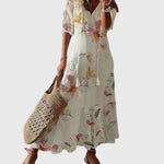 Amalia | Vintage Boho Maxi Dress for Summer - View 8