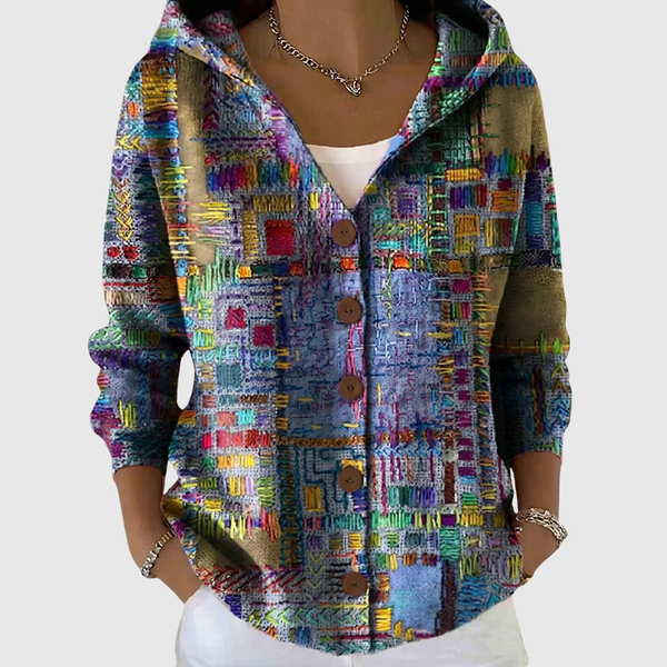 Charlotte | Comfortable Hooded Cardigan