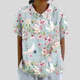 Floral Top Elegant Comfort S by Nuala Dublin
