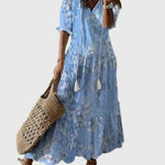 Amalia | Vintage Boho Maxi Dress for Summer - View 5
