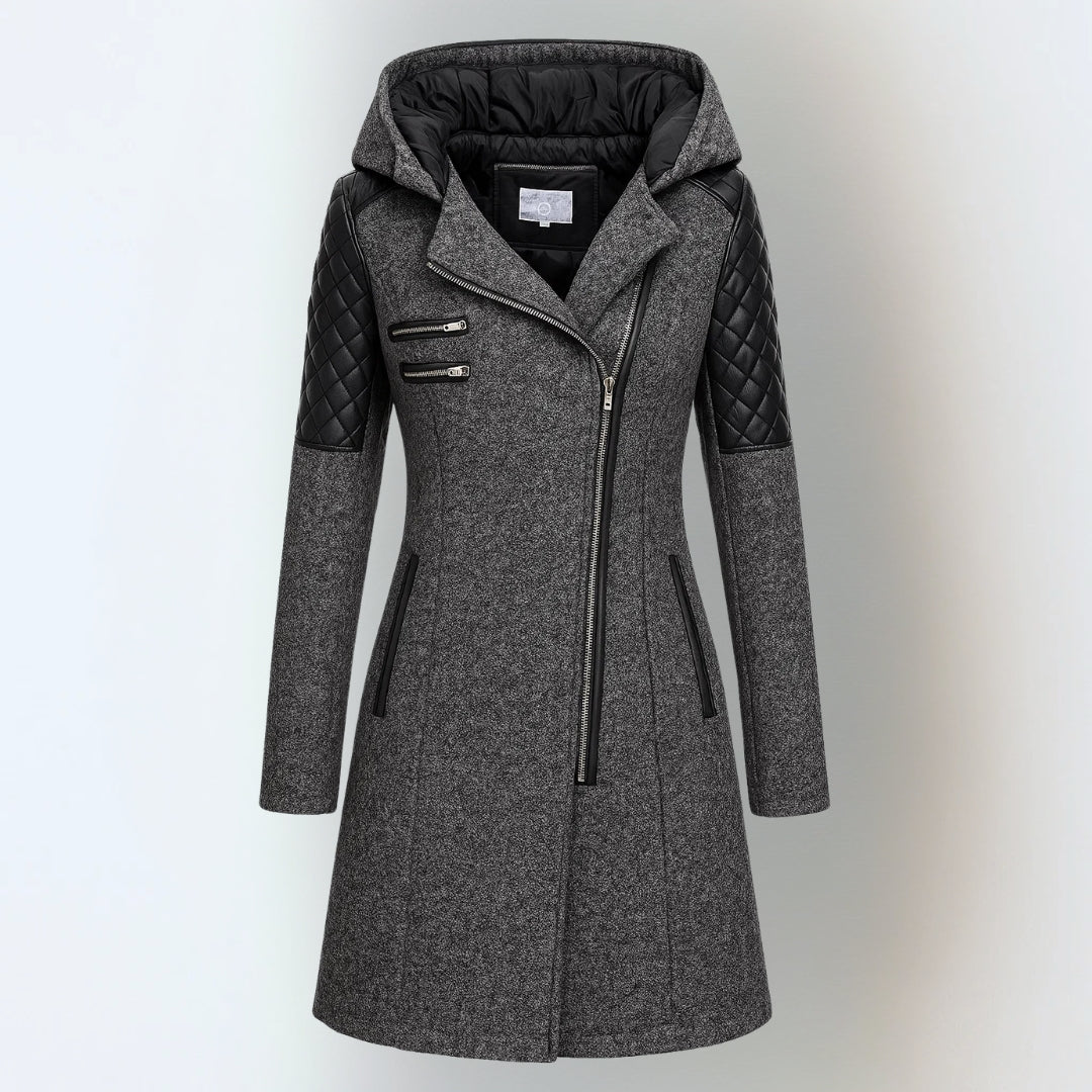 Valeria | Luxurious and Warm Winter Coat - View 3