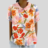 Elegant Floral Top by Nuala Dublin