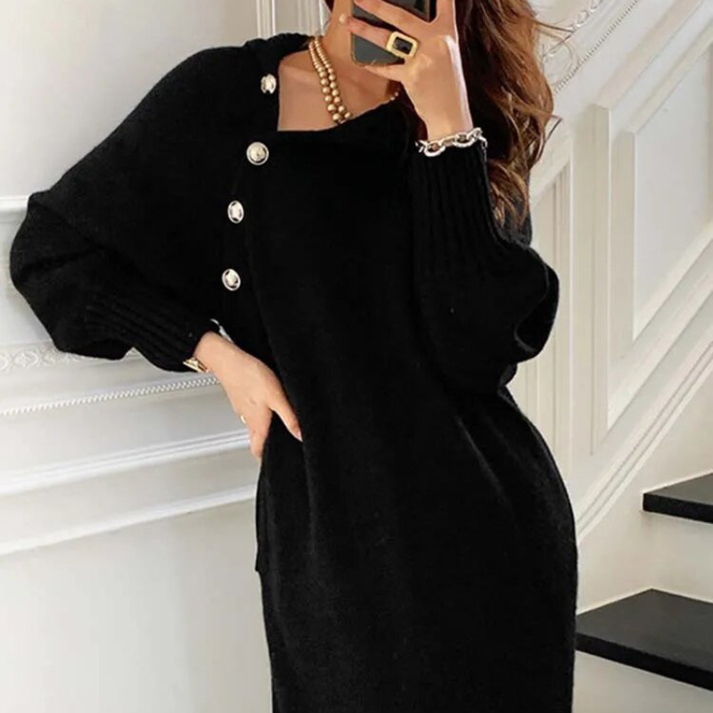 Evelia - Comfortable Wrap Dress - View 8