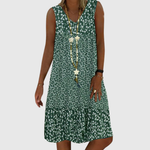 Ayla | Sleeveless V-Neck Dress by Nuala Dublin