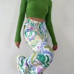 Zyra - Bold Printed Swirl Set - View 5