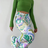 Zyra - Bold Printed Swirl Set - View 5