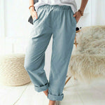 Neria - Soft Textured Trousers - View 2