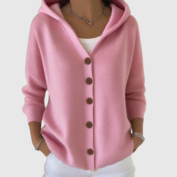 Anna | Comfortable Hooded Knitted Jumper