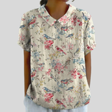 Floral Top Elegant Comfort S by Nuala Dublin