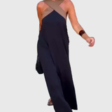 Elena | Elegant Flowing Maxi Dress - View 4