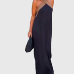 Elena | Elegant Flowing Maxi Dress - View 5