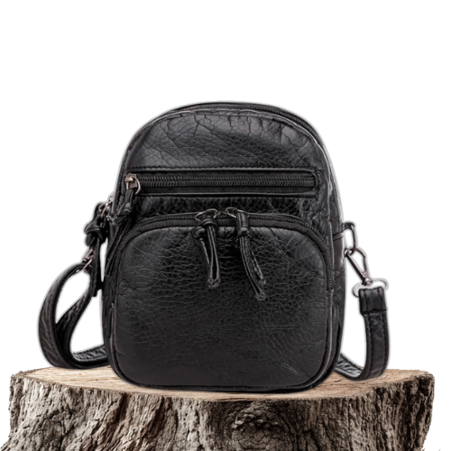 Sara™ | Simple Leather Bag by Nuala Dublin