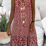 Ayla | Sleeveless V-Neck Dress - View 4