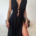 Zolla - Textured Dress with Slit - View 9
