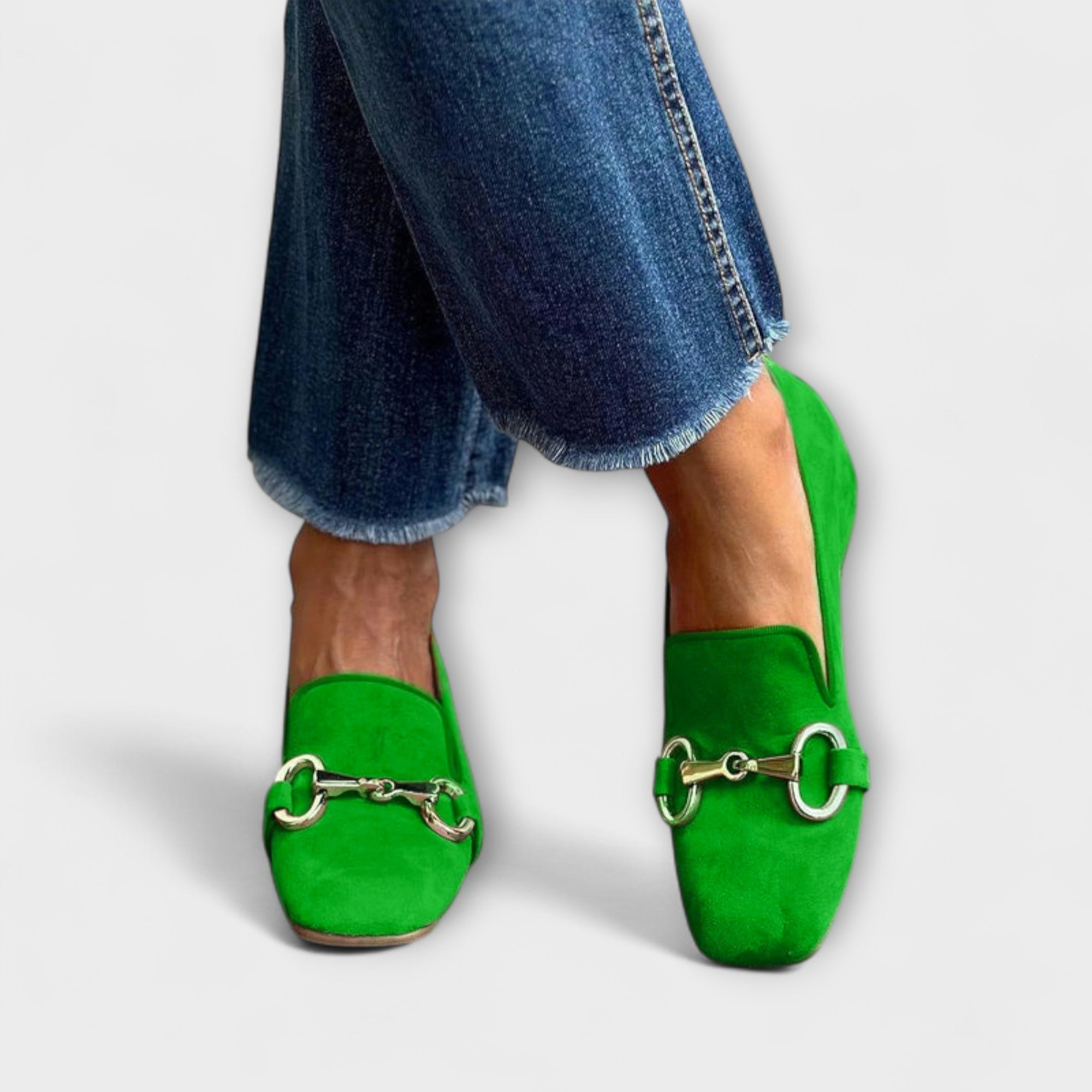 Taliah™ | Elegant Buckle Moccasins by Nuala Dublin
