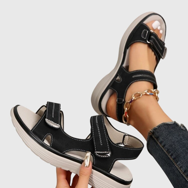 Calline - Sandals with Adjustable Strap - View 7