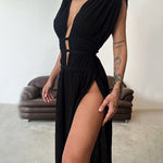 Zolla - Textured Dress with Slit - View 10