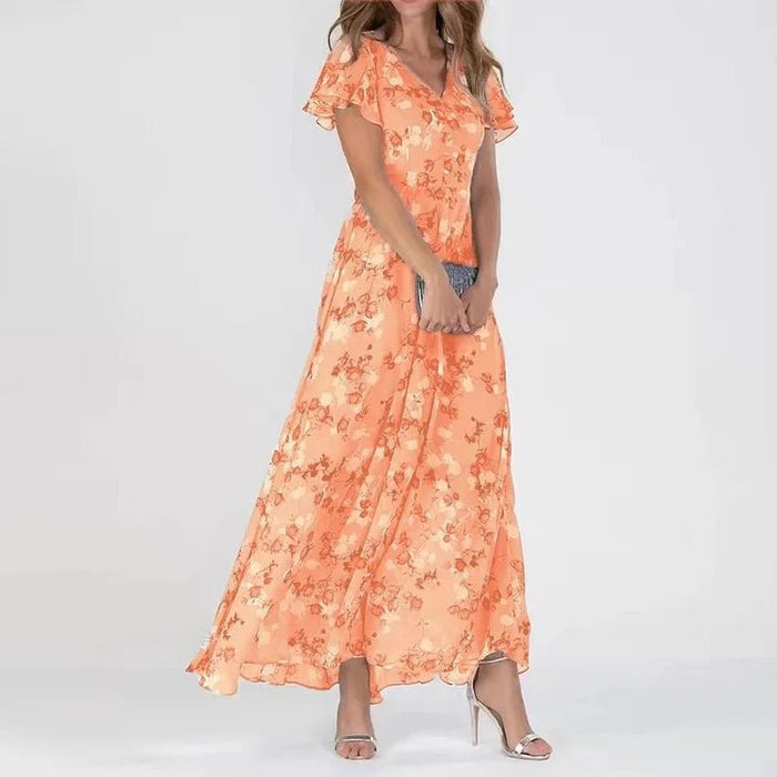 Zuri | Elegant Flowing Dress with Figure-Flattering Effect