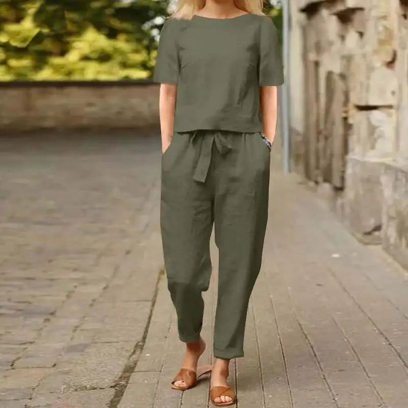 Charm™ - Chic Two-Piece Lounge Set - View 4