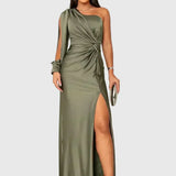 Melyssa | Elegant Flowing Evening Maxi Dress by Nuala Dublin