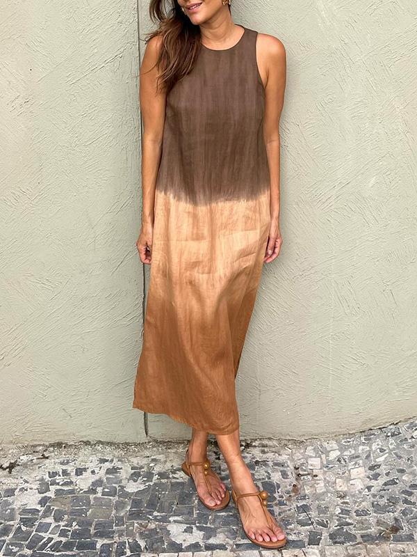 Heather - Casual Ombre Dress